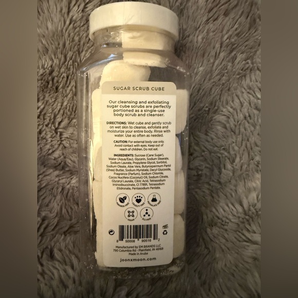 JOON X MOON Coconut~Shea & Aloe Exfoliating Body Scrub New 10oz. - Picture 6 of 9